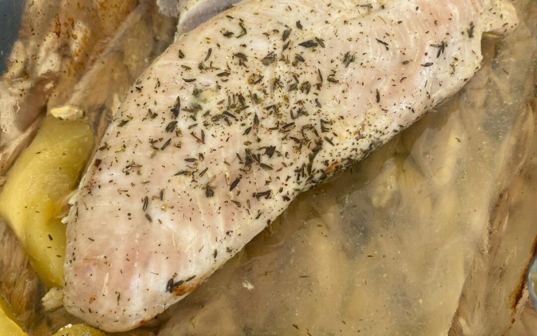 Pechuga de pavo al horno