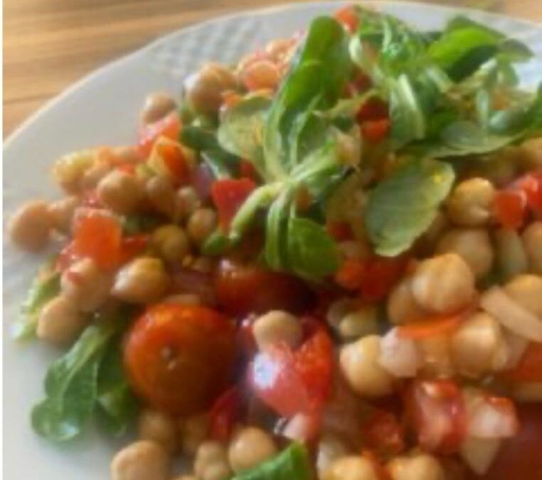 Ensalada de garbanzos